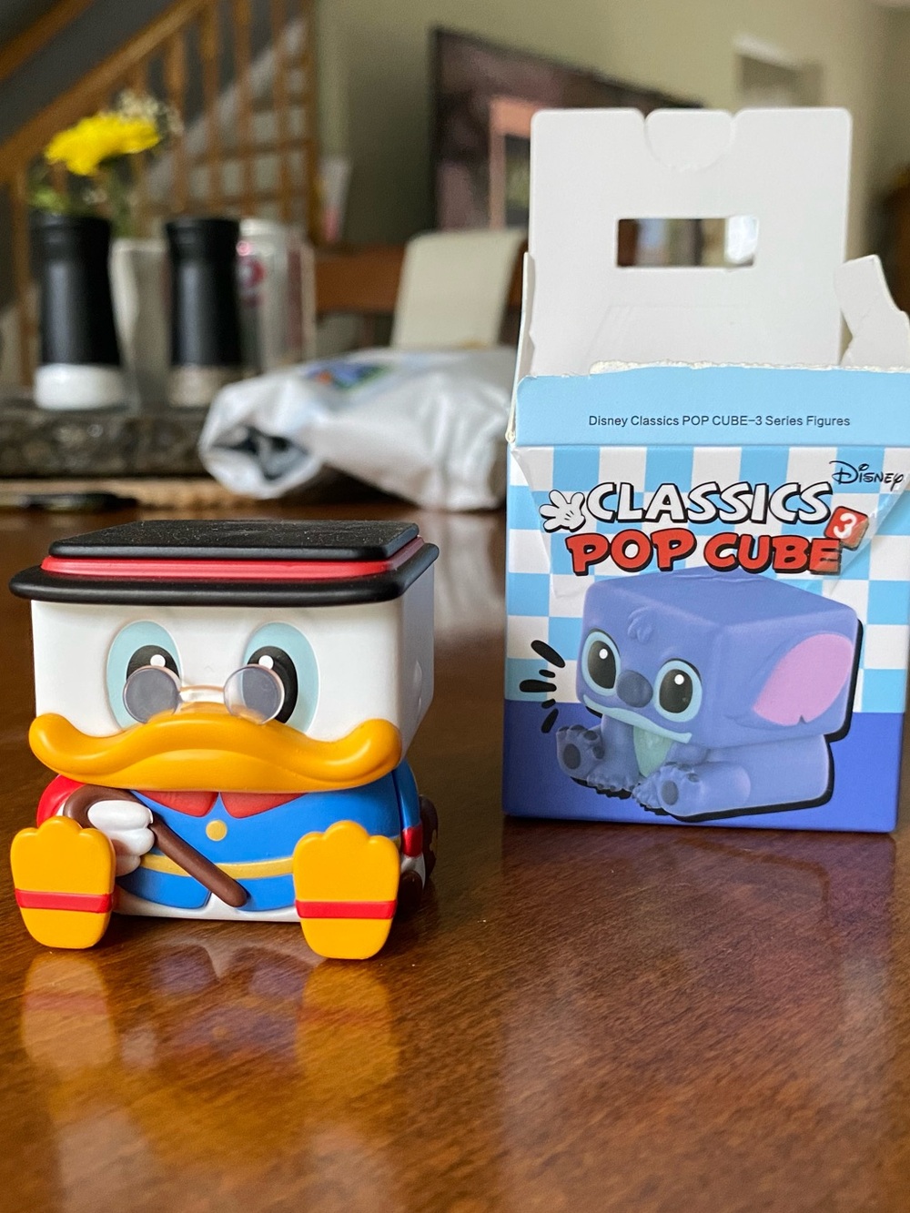 Disney Pop Cube Scrooge McDuck figure